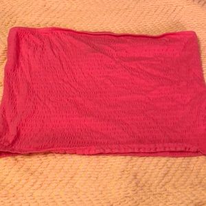 American Eagle coral tube top